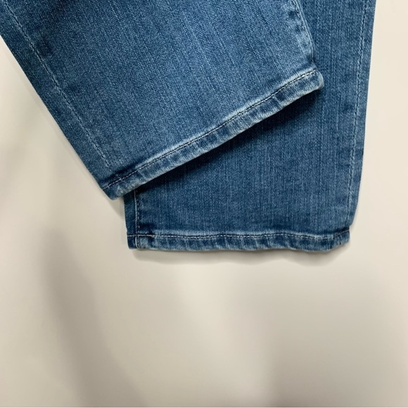 AG Adriano Goldschmied Jeans 32R The Prima Mid Rise Cigarette Blue - Picture 3 of 5